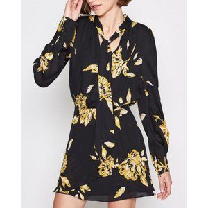 Joie Gyan Silk Floral Mini Dress